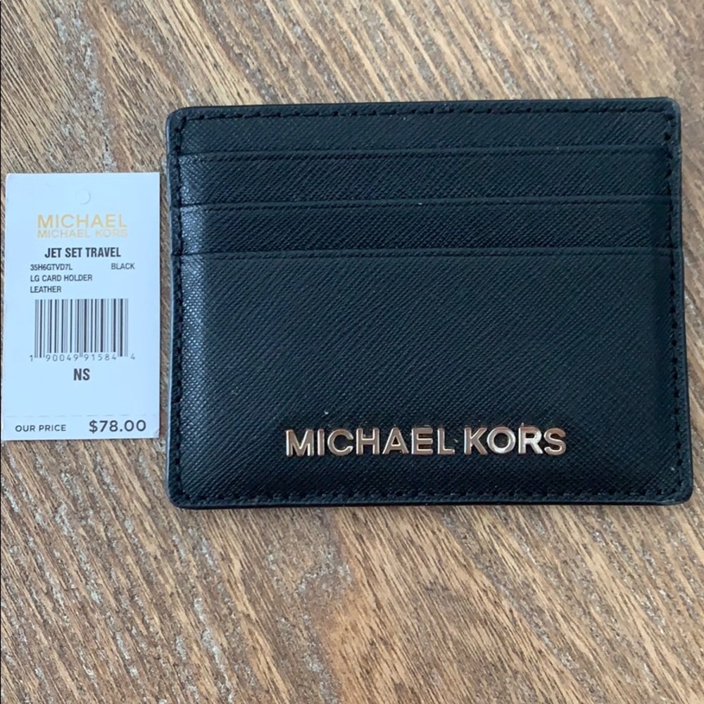Michael Kors LG Card Holder Leather